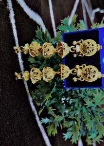 Combo of Two Bangles And earings