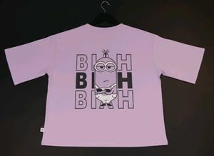 Cute Graphic Crop Top