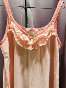 Vintage Pink Slip Dress