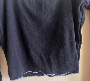 Black Long Sleeve Top