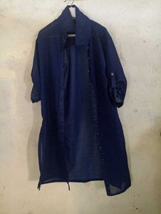 Blue Polka Dot Dress