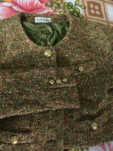 Tweed Cropped Jacket