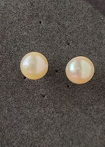 92.5 Real pearl Stud Earrings