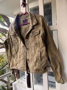 Khaki Denim Jacket