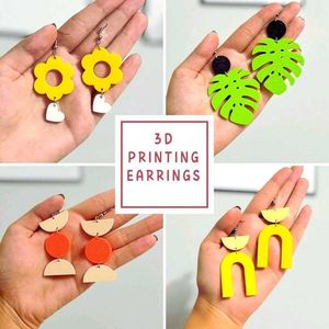 3d Printed Earrings ( ANY 4)