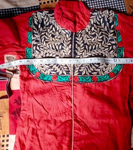 red Kurti