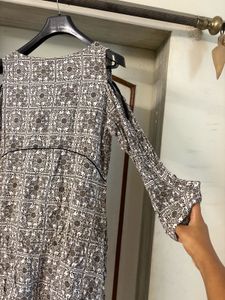 Festive Cold Shoulder Kurta