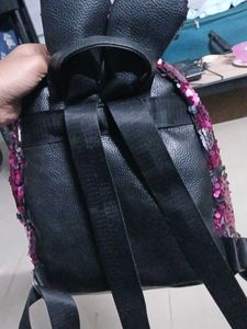 Sparkly Sequin Cat Backpack