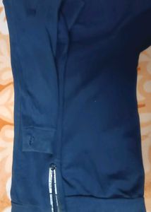 Printed Navy Blue Sweatshirt