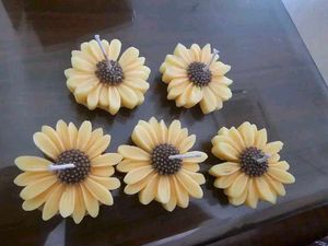 Sunflower Candle