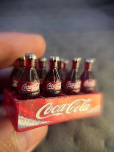 Mini Coca Cola Crate Keychain