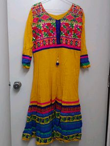 Ethnic Yellow Kurta