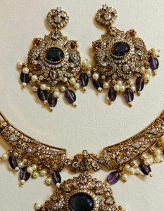 Elegant Gold-Tone Necklace Set