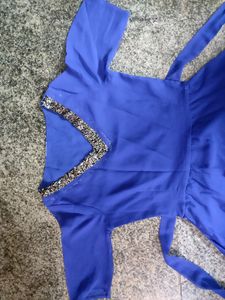 maxi blue dress forwomen