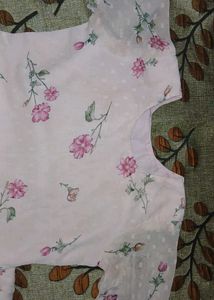 Floral Print Kurta