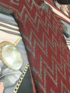 Retro Patterned Sweater