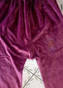 Plush Velvet Pants