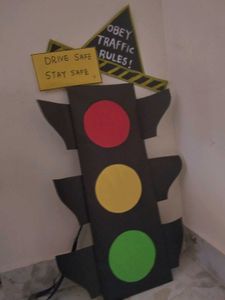 Traffic Light Costume For Kids Fancy Dress