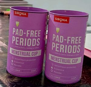 Sirona Menstrual Cup (Set of 2)