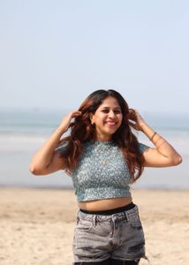 Cute Back Tie Crop Top