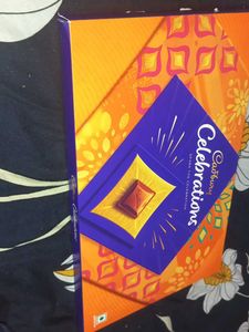 Cadbury Celebrations Empty Box
