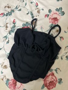 Black Corset Style Top
