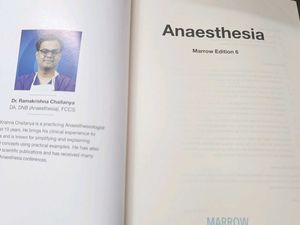 Anaesthesia Marrow Edition 6 Notes