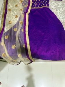 Purple dress