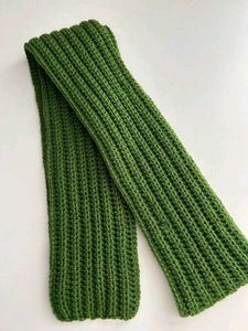 Green Knitted Scarf