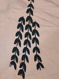 Peach Leaf Print Top