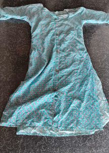 Stylish Blue Printed Kurta