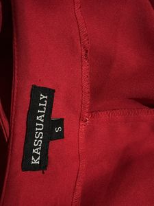 Red Crop Top