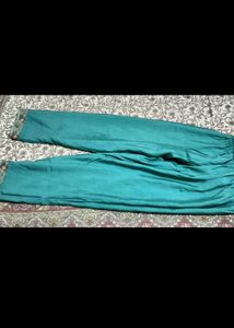 Elegant Teal Embroidered Kurtaset