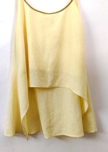 Yellow Crop Top