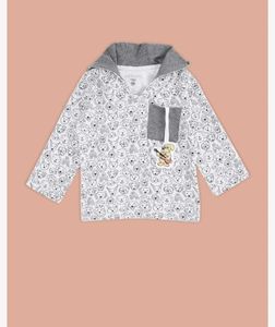 Dog Print Baby Pullover