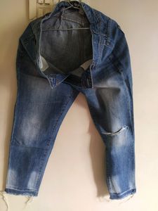 Blue Shaded Jeans Funky