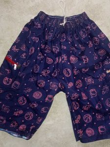 Galaxy Print Lounge Shorts