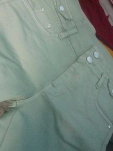 Light Green Women&#39;s Jeans