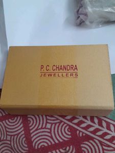 Empty P C Chandra Jewellers Box With Magnetic Lock