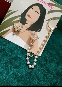 Korean Butterfly Earring 💌✨