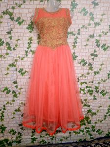 Beautiful Gown Bollywood Copy By Divya Bharti Cop