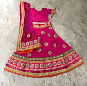 Bandhni Lehenga Choli