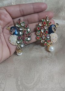 Peacock Earrings