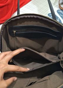 Black Purse With Bag Charms