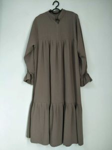 Taupe Midi Dress