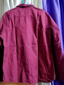 Maroon Casual Shirt