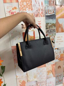 Black Matte Classy Handbag
