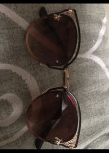 Brown Cat Eye Sunglasses