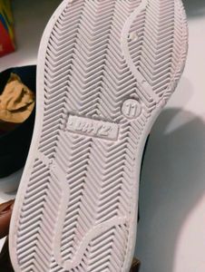 Kids Blue &amp; Orange Slip-on Shoes