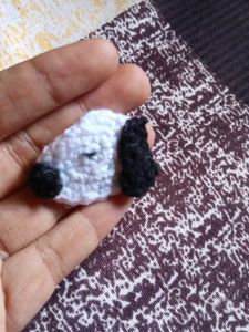 Snoopy Crochet Hair Clip 🧶